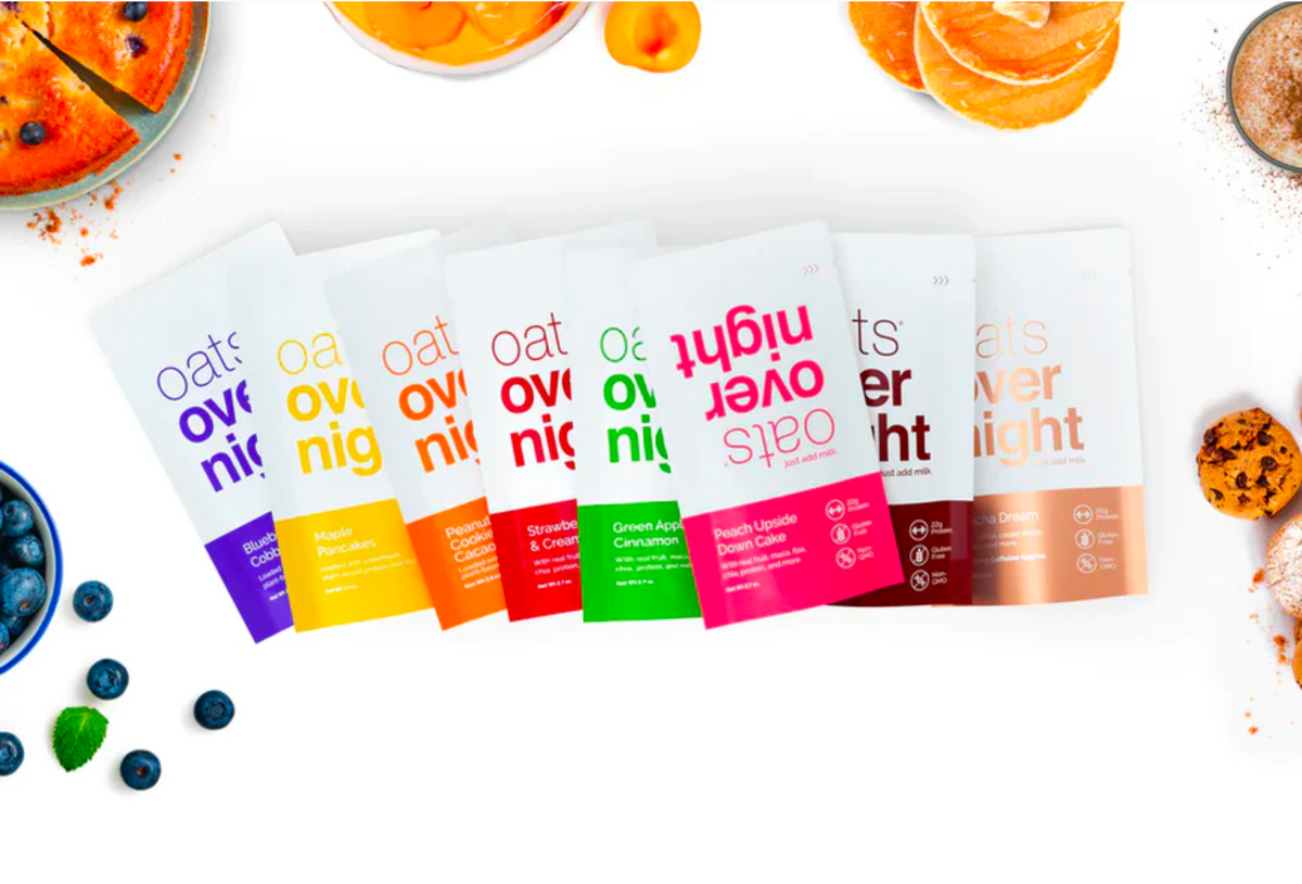 Oats Overnight flavour assortment
